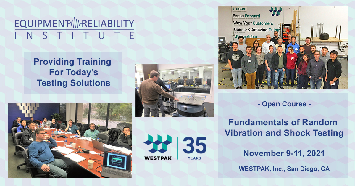 Fundamentals of Random Vibration and Shock Testing, Nov 09-11, 2021